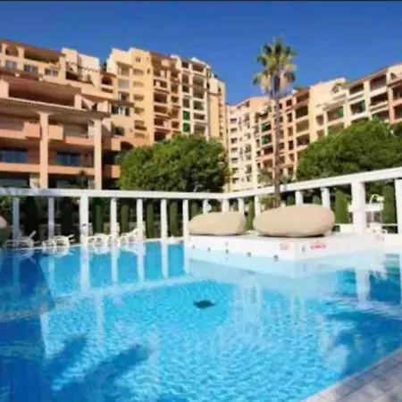 Apartment Monaco, Elegant & Quiet Renovated Apartment, In Fontvieille District, With Terrace & Pool, 15Min Walk To Port Hercule