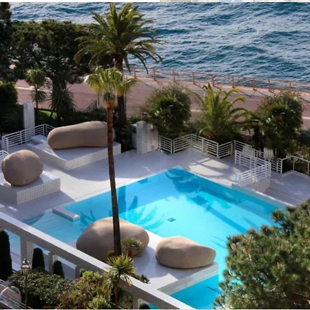 Monaco, Elegant & Quiet Renovated Apartment, In Fontvieille District, With Terrace & Pool, 15Min Walk To Port Hercule