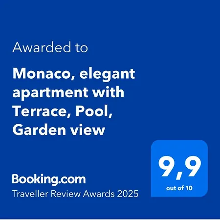 Apartment Monaco, Elegant & Quiet Renovated Apartment, In Fontvieille District, With Terrace & Pool, 15Min Walk To Port Hercule *