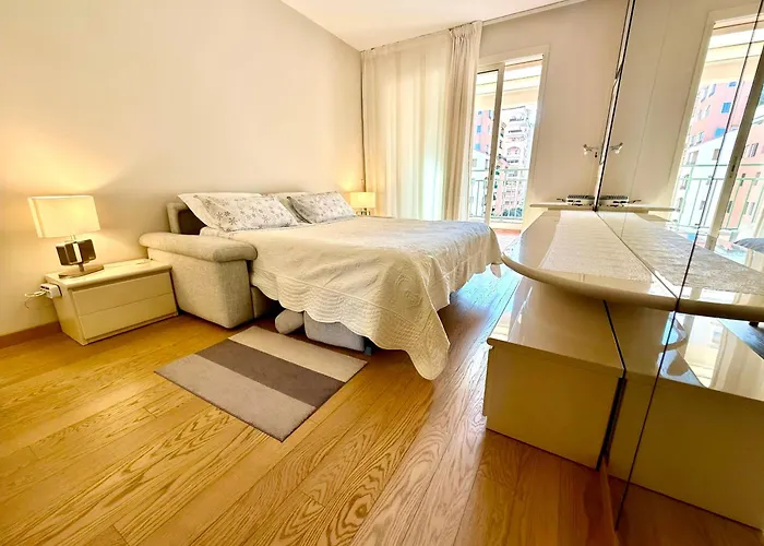 Monaco, elegant&quiet apartment in Fontvieille with terrace, garden view&pool Monte-Carlo